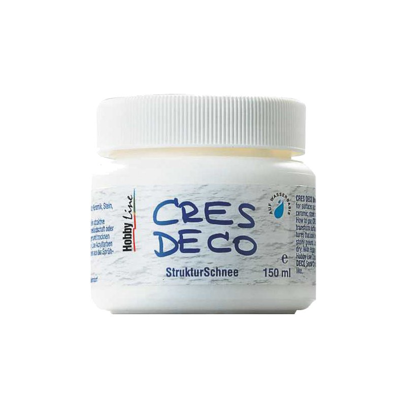KREUL structuursneeuw Cres Deco, effet en relief, base aqueuse, 150 ml